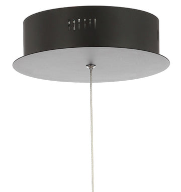 Orbit 16.5" Adjustable Integrated LED Metal Pendant - JONATHAN Y